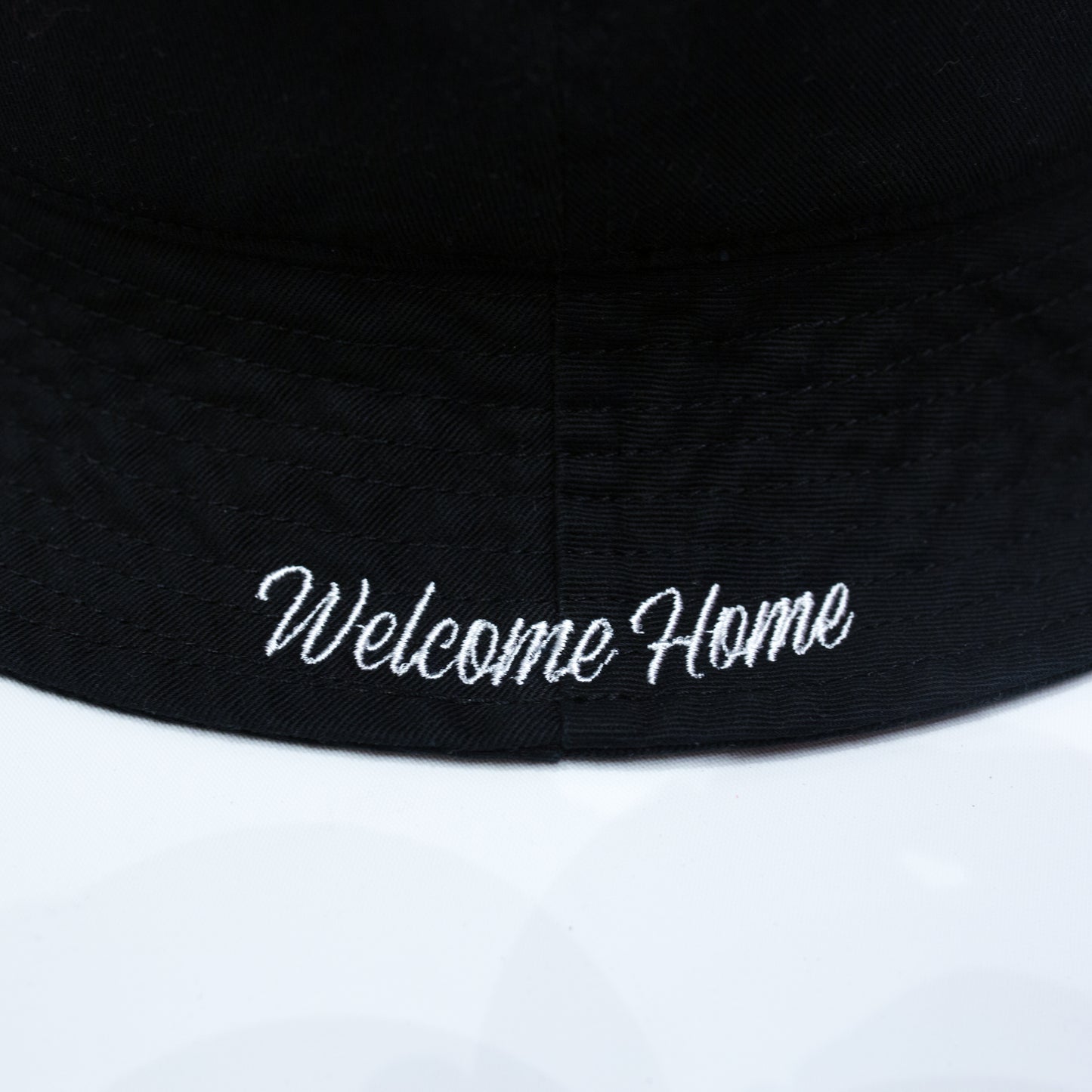 "LOCALS" Bucket Hat (Black/White)