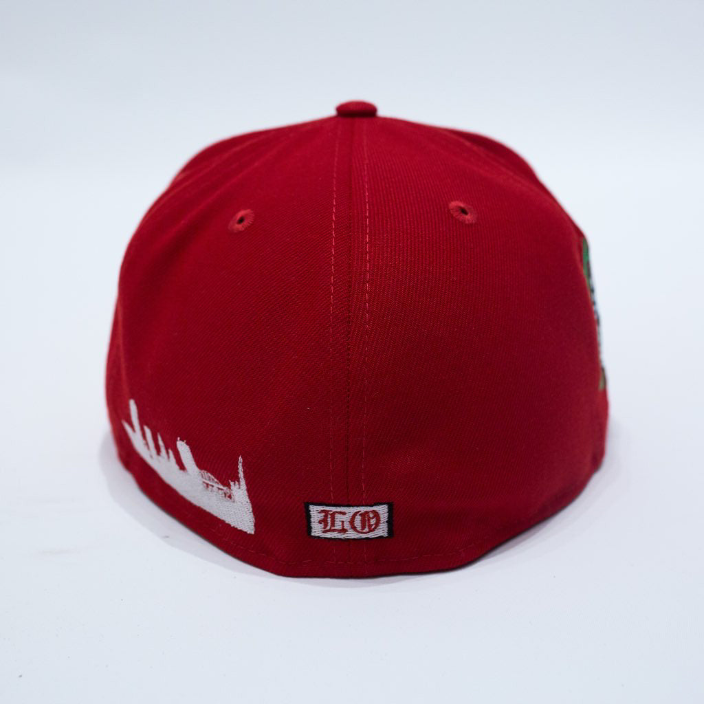 “UNDERDOG” Fitted Cap (Red/White)