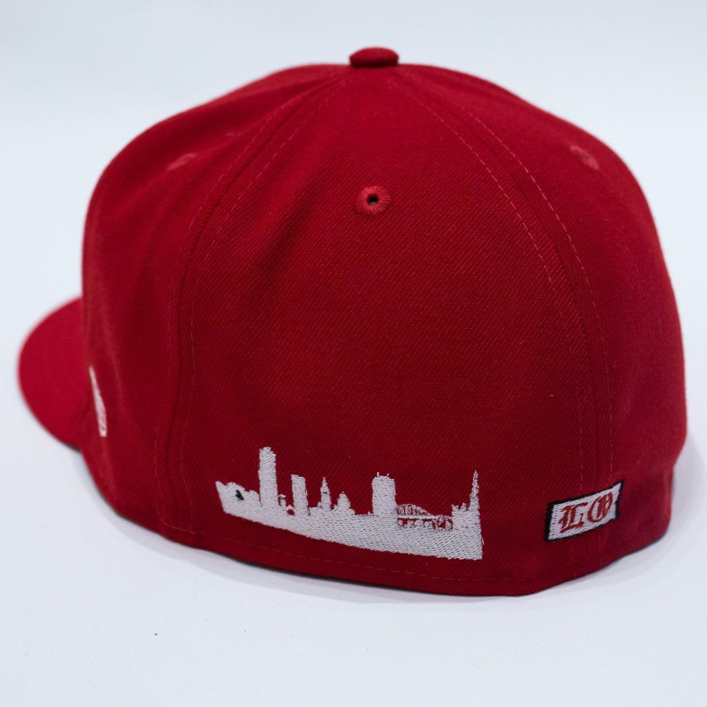 “UNDERDOG” Fitted Cap (Red/White)