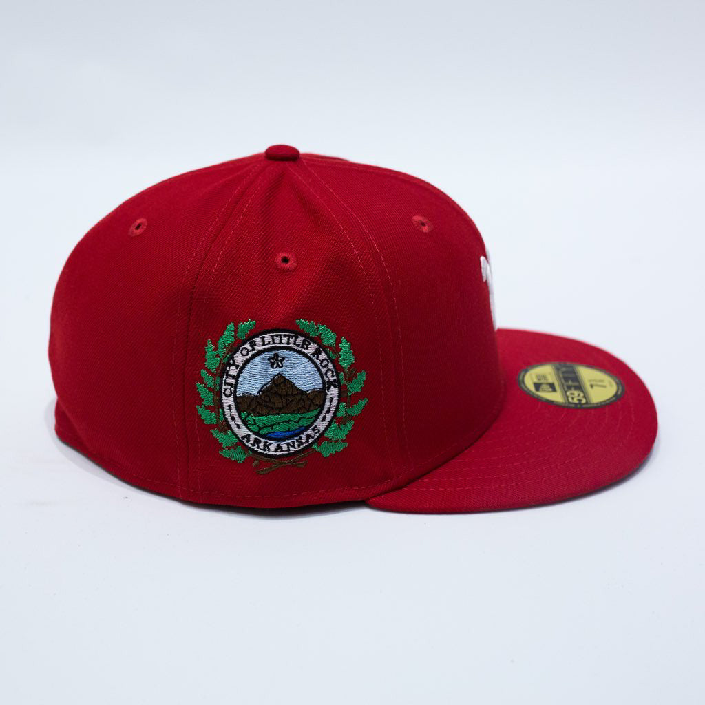 “UNDERDOG” Fitted Cap (Red/White)