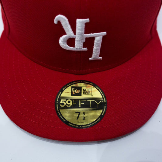 “UNDERDOG” Fitted Cap (Red/White)